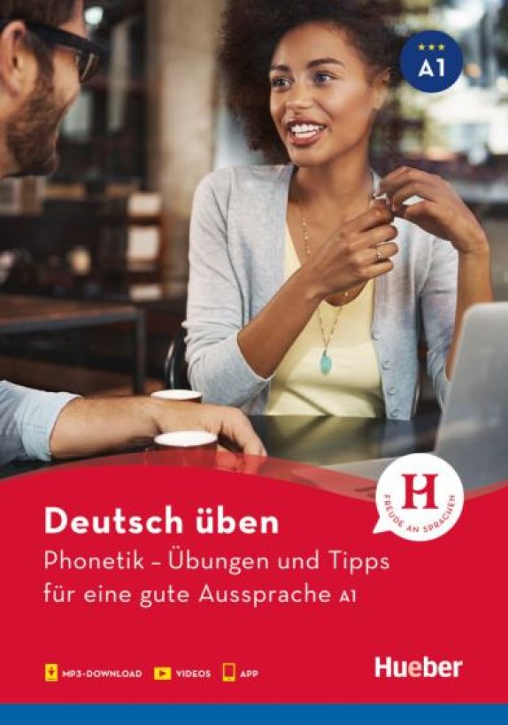 Phonetik – Übungen und Tipps für eine gute Aussprache A1.Podręcznik z nagraniami audio i video online i aplikacją mobilną