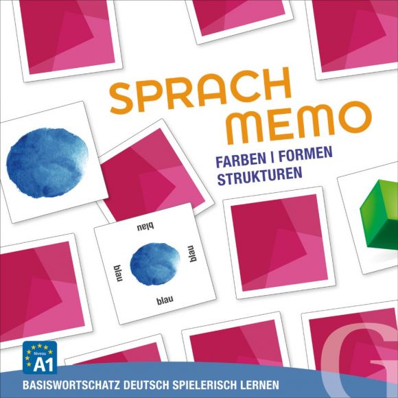 Farben, Formen, Strukturen, Sprachspiel (gra memory)