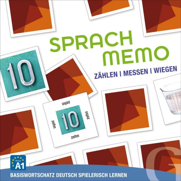Zählen, Messen, Wiegen, Sprachspiel (gra memory)